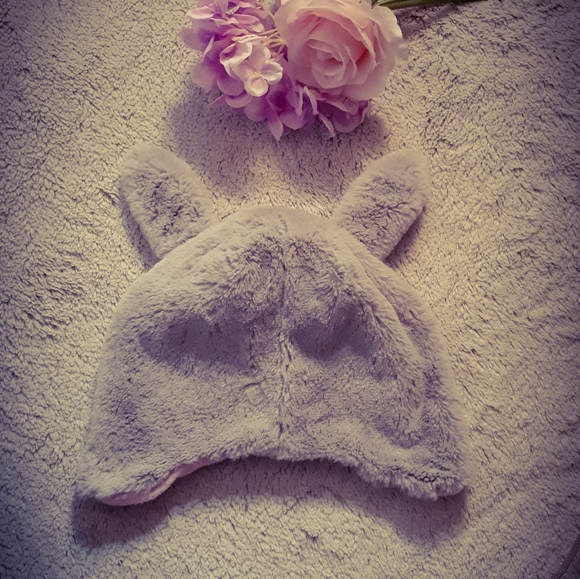 🌞3/$20   Cute bunny with ears toque♡ and gloves - Picture 4 of 9